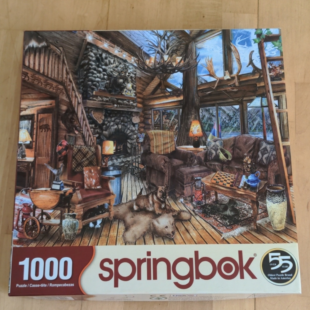 Springbok Hunting Lodge Puzzle
